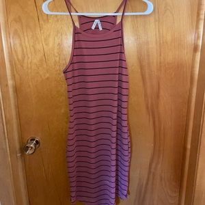 Tight Fitting Tank Top T Shirt Dress